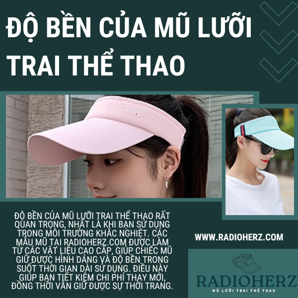 Khuyến Mãi MŨ LƯỠI TRAI THỂ THAO RADIOHERZ